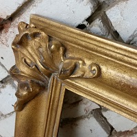 Click to View or Order Brass Leaf Picture Frame