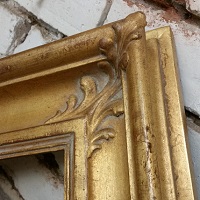 Click to View or Order Brass Leaf Picture Frame