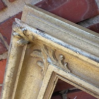 Click to View or Order Aluminum Leaf Picture Frame