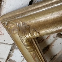 Click to View or Order Aluminum Leaf Picture Frame