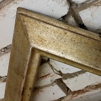 Click to View or Order Aluminum Leaf Picture Frame