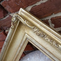 Click to View or Order Aluminum Leaf Picture Frame