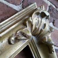 Click to View or Order Aluminum Leaf Picture Frame