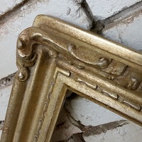 Click to View or Order Aluminum Leaf Picture Frame