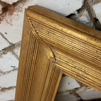 Click to View or Order Brass Leaf Picture Frame