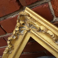 Click to View or Order Brass Leaf Picture Frame