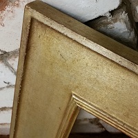 Click to View or Order Aluminum Leaf Picture Frame