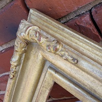 Click to View or Order Aluminum Leaf Picture Frame