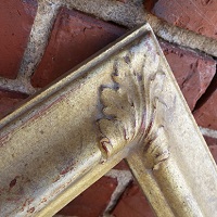 Click to View or Order Aluminum Leaf Picture Frame