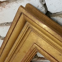 Click to View or Order Brass Leaf Picture Frame