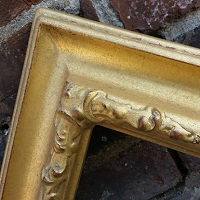 Click to View or Order Brass Leaf Picture Frame