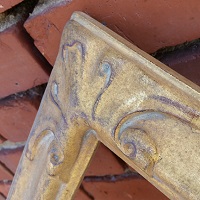 Click to View or Order Brass Leaf Picture Frame