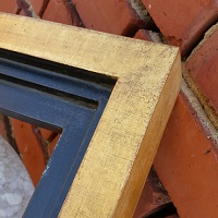 Click to View or Order Brass Leaf Picture Frame