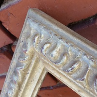 Click to View or Order Aluminum Leaf Picture Frame