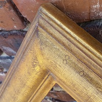 Click to View or Order Brass Leaf Picture Frame