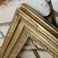 Click to View or Order Aluminum Leaf Picture Frame